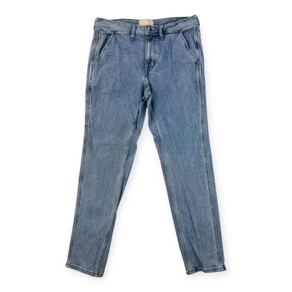 Everlane The Slim Carpenter Jean Mens 33x31 Med Wash Tapered Organic Cotton